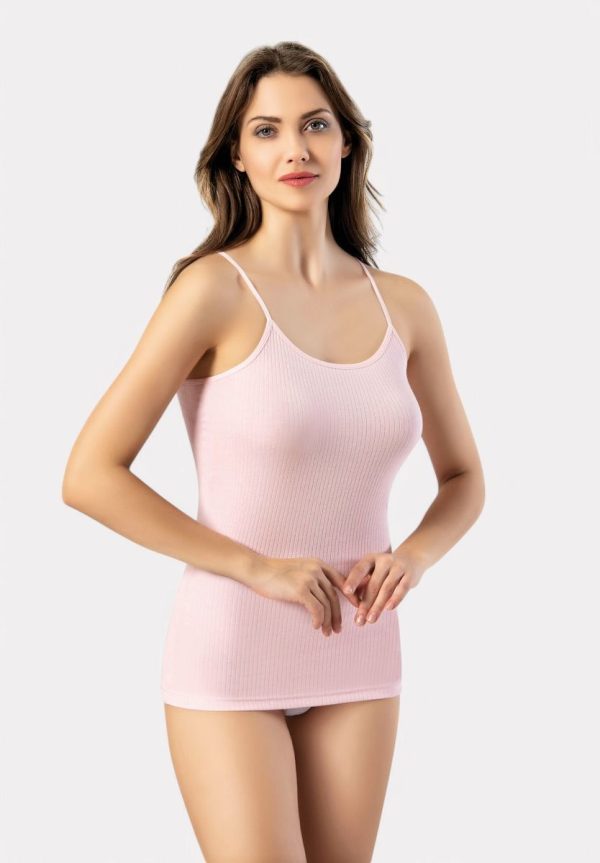 Φανελάκι τιράντα Soft Rib Kota μαύρο KT6420 - Image 3