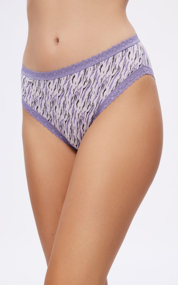 Γυναικεία κυλοτάκια MINERVA Cotton Touch Γυναικείο Brazil Σλιπ 3τμχ 82367 - Image 5