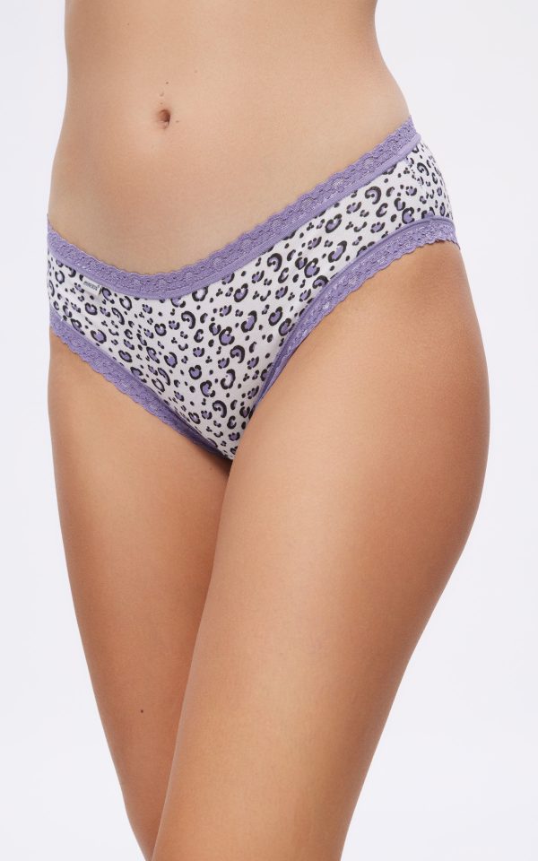 Γυναικεία κυλοτάκια MINERVA Cotton Touch Γυναικείο Bikini Σλιπ 3τμχ 82368 - Image 5