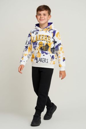 Σετ αγόρι 8-14 Ετών Action “LAKERS“ ΛΕΥΚΟ 12510004