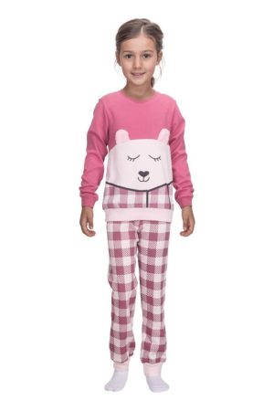 Πυζάμα κορίτσι Dreams “BEAR” ροζ 2575107