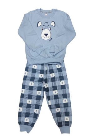Πυτζάμα αγόρι Dreams “BEAR” ΣΙΕΛ 2574110
