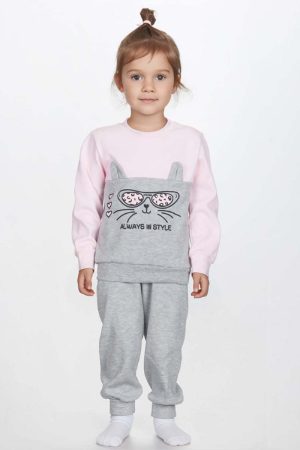Πυζάμα κορίτσι Dreams “STYLE” ΓΚΡΙ 2573107