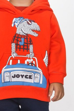 Alternative view of Σετ αγόρι Joyce “Crocodile” πορτοκαλί 2562107