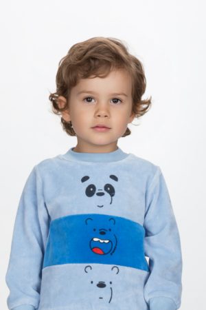 Alternative view of Πυτζάμα αγόρι 1-5 Dreams “Bear faces” σιελ 2574101