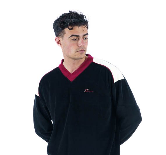 Ανδρική πυτζάμα Βελουτέ Dustin Billy “Velour” μαύρο 3080 - Image 3