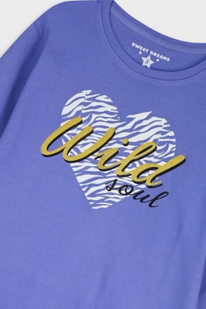 Alternative view of Πυτζάμα κορίτσι Energiers “Wild soul” μωβ 36-125201-9