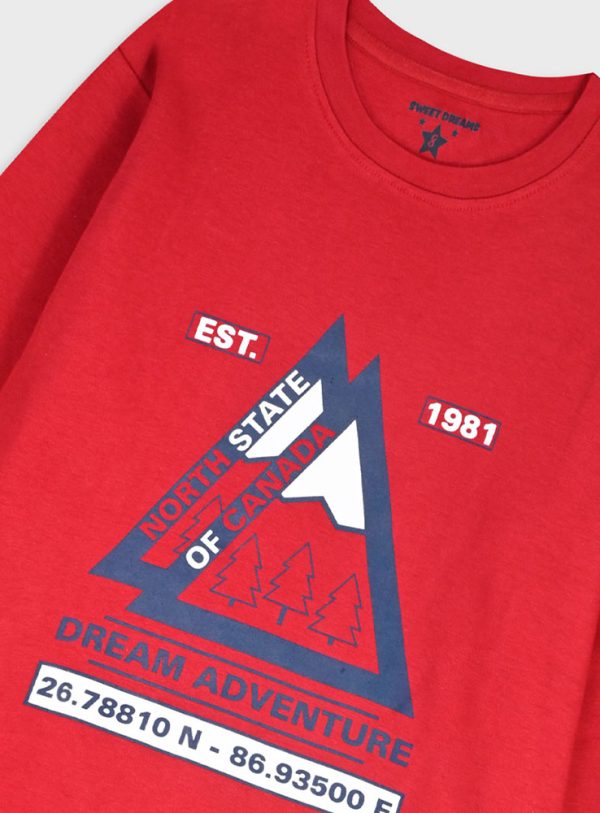 Πυτζάμα αγόρι Energiers “Adventure” κόκκινο 33-125002-9-043 - Image 2