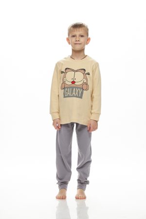 Πυζάμα Unisex Galaxy 2-6 Ετών ”Garfild Family ” πάγου 103-25