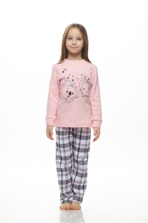 Πυζάμα κορίτσι Galaxy 2-6 Ετών ”Cute” ροζ 110-25