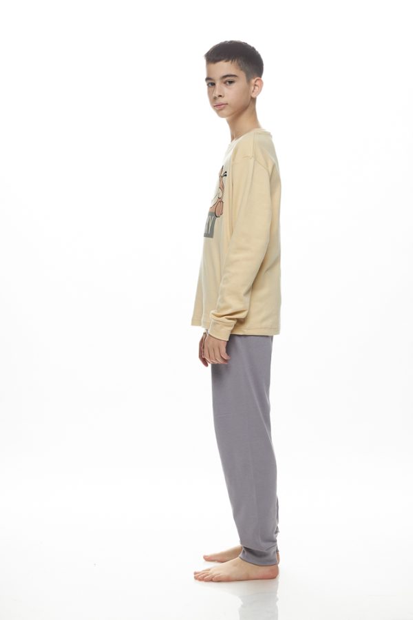 Πυζάμα Unisex Galaxy 8-14 Ετών ”Garfild Family ” πάγου 133-25 - Image 3
