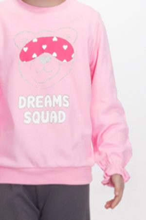Alternative view of Πυζάμα κορίτσι Dreams “SLEEPOVER” ΡΟΖ 2575110