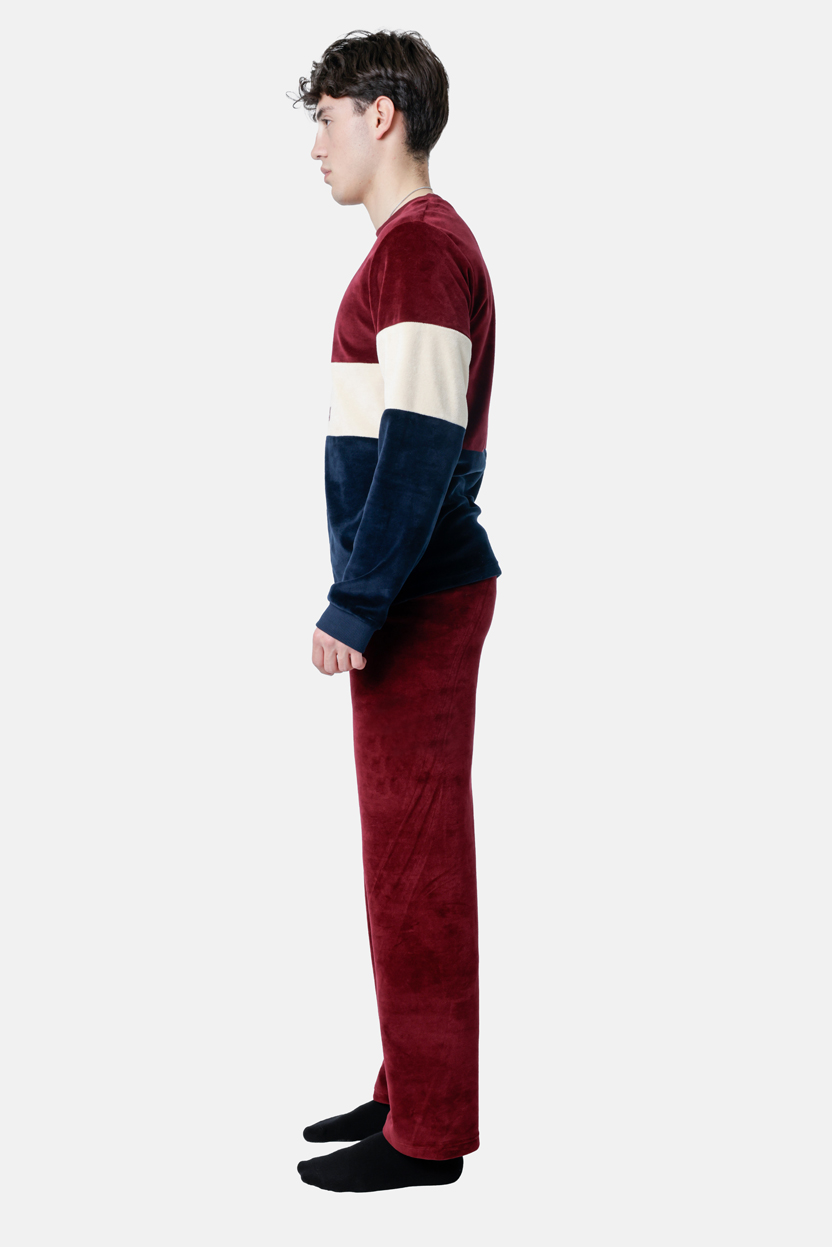 Ανδρική πυζάμα DREAMS “BELIEVER” ΜΠΟΡΝΤΟ 2578102 - Image 2