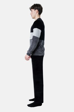 Alternative view of Ανδρική πυζάμα DREAMS “BELIEVER” ΜΑΥΡΟ 2578102