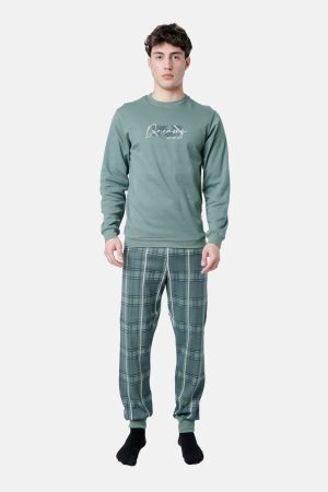 Ανδρική πυζάμα DREAMS “ILLUSIONS” ΧΑΚΙ 2578107