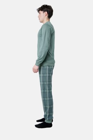 Alternative view of Ανδρική πυζάμα DREAMS “ILLUSIONS” ΧΑΚΙ 2578107