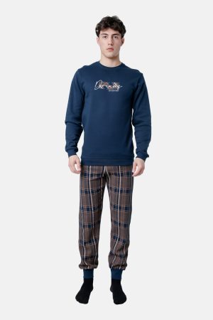 Ανδρική πυζάμα DREAMS “ILLUSIONS” ΜΠΛΕ 2578107