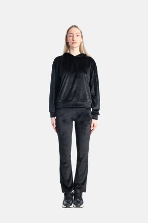 Φορμα βελουτέ γυναικεία Paco&co "SVASASTO" ΜΑΥΡΗ 2582918