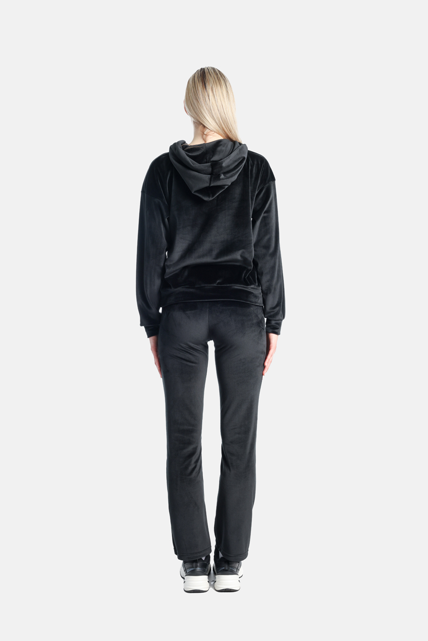 Φορμα βελουτέ γυναικεία Paco&co "SVASASTO" ΜΑΥΡΗ 2582918 - Image 3