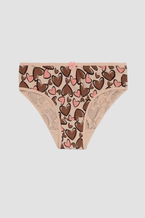 Alternative view of Κυλοτάκι κορίτσι Minerva “Cup cakes” Παιδικό Σλιπ 3 τμχ πολύχρωμο 45573-252