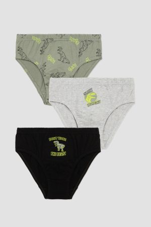 Σλιπ αγόρι Minerva Παιδικό “The Beast” Σλιπ 3τμχ πολύχρωμο 45576-256