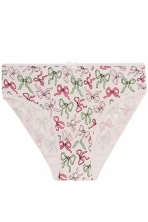 Alternative view of Κυλοτάκι κορίτσι Minerva “Bows” Παιδικό Σλιπ 3 τμχ πολύχρωμο 45571-250