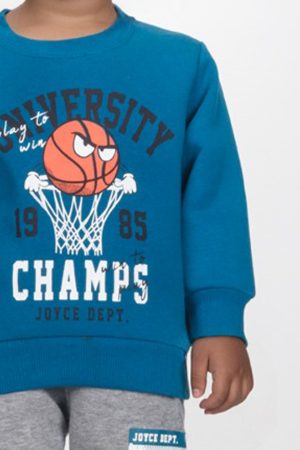 Alternative view of Σετ αγόρι Joyce “basketball” πετρολ 2562115