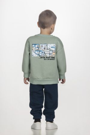 Alternative view of Σετ αγόρι Joyce “COMIC” ΧΑΚΙ 2562125