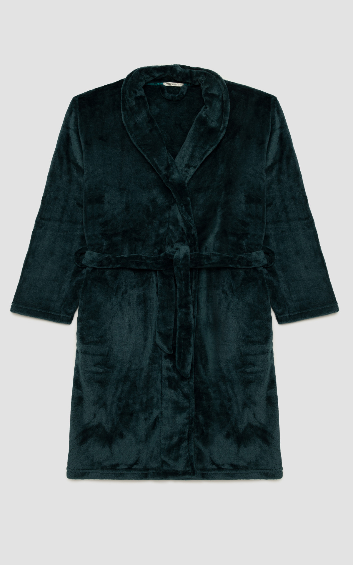 Γυναικεία ρόμπα Μακριά Minerva Fleece petrol pine 96-52702-198 - Image 4