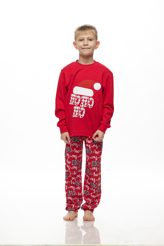 Πυζάμα Unisex Galaxy 8-14 Ετών ”x-mas ” κόκκινο 202-25 - Image 2