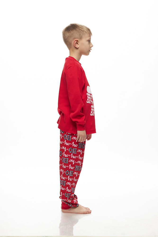 Πυζάμα Unisex Galaxy 8-14 Ετών ”x-mas ” κόκκινο 202-25 - Image 4