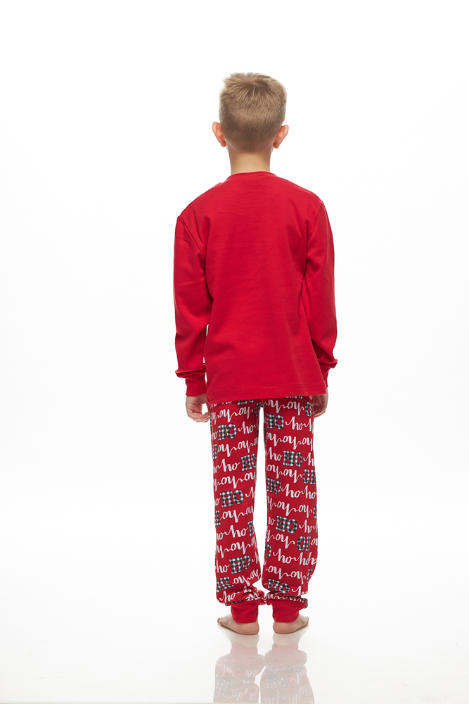 Πυζάμα Unisex Galaxy 8-14 Ετών ”x-mas ” κόκκινο 202-25 - Image 5