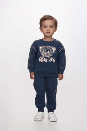 Σετ αγόρι Joyce “Bear hug” Μπλε 2562122