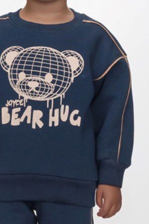 Alternative view of Σετ αγόρι Joyce “Bear hug” Μπλε 2562122