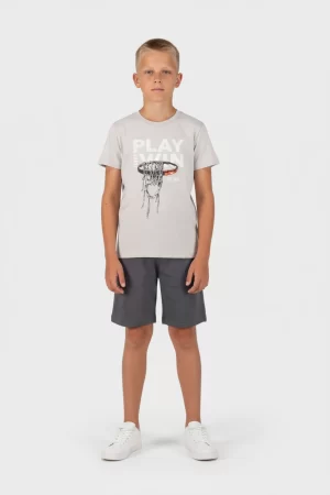 Alternative view of Σετ αγόρι Joyce “Win” γκρι 2614123