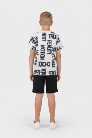 Alternative view of Σετ αγόρι Joyce “Letters” λευκό 2614131