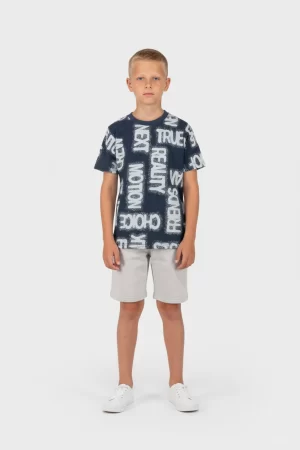 Σετ αγόρι Joyce “Letters” μπλε 2614131