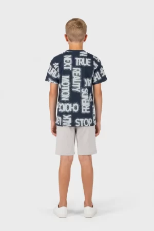 Alternative view of Σετ αγόρι Joyce “Letters” μπλε 2614131