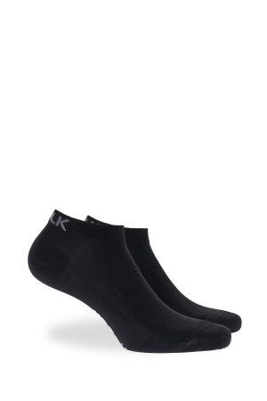 Κάλτσες βαμβακερές κοφτές Walk 3 ζεύγη μαύρα v20-020202