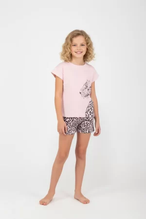 Πυτζάμα κορίτσι Dreams “SET TIGER ALLOVER” ροζ 2625105