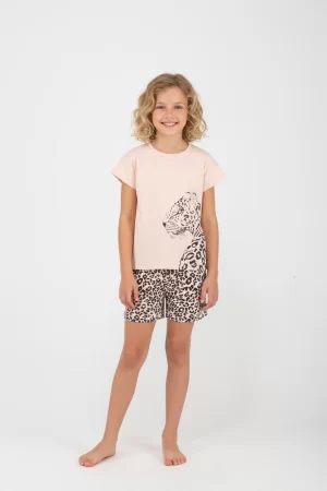 Πυτζάμα κορίτσι Dreams “SET TIGER ALLOVER” κοραλι 2625105