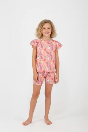 Πυτζάμα κορίτσι Dreams “SET SUMMER ALLOVER” κοραλι 2625107