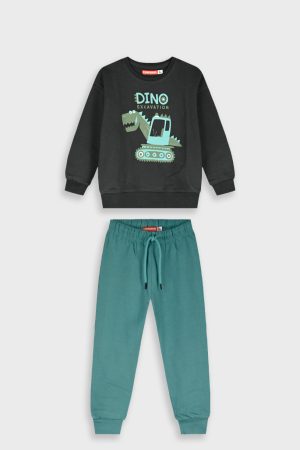 Σετ αγόρι Energiers “Dino” Ανθρακί 12-126155-0