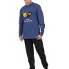 Ανδρική πυτζάμα Sara “Daffy” μπλε indigo 1303