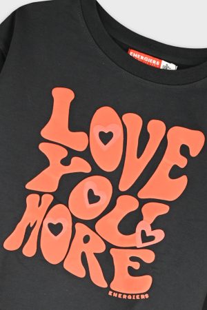Alternative view of Σετ κορίτσι Energiers “Love you more” Ανθρακί 16-126287-0