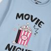 Πυτζάμα κορίτσι Energiers “Movie night” Σιέλ 36-126203-9 - Image 2