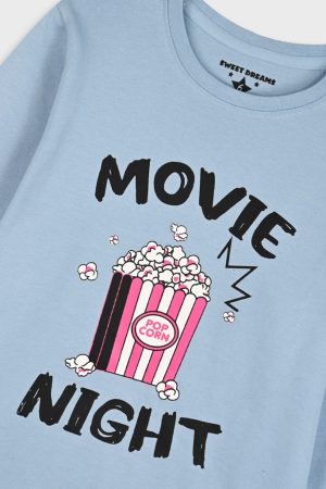 Alternative view of Πυτζάμα κορίτσι Energiers “Movie night” Σιέλ 36-126203-9