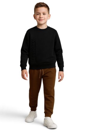 Σετ αγόρι Action Sportswear “Be original“ μαύρο 12610018