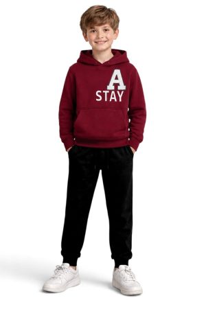 Σετ αγόρι Action Sportswear “Stay connected“ μπορντώ 12610023