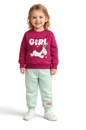 Σετ κορίτσι Action Sportswear “Magical girl“ φουξ 12640065